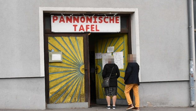 Konkurrenz oder sinnvolle Ergänzung? In Eisenstadt gibt es bereits die Pannonische Tafel und die des Roten Kreuzes. Jetzt wurde zusätzlich ein Sozialmarkt eröffnet. (Bild: P. Huber)