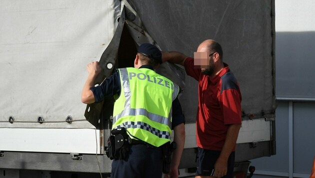 Die Grenzkontrollen brachten auf Oberösterreichischer Seite keine Erfolge. (Symbolfoto) (Bild: P. Huber)