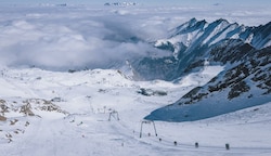 80 Zentimeter Neuschnee hat der kühle September dem Kitzsteinhorn gebracht (Bild: EXPA/Stefanie Oberhauser)