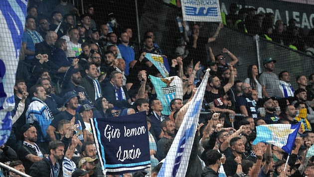 Fans von Lazio Rom in Graz (Bild: Pail Sepp)