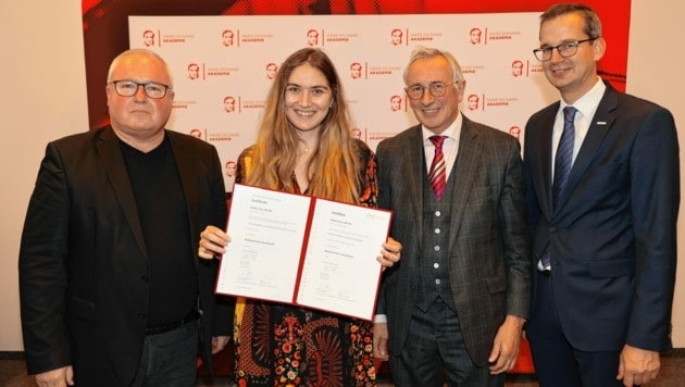 Nadine Isser von der „Tiroler Krone“ (Bild: Christian Jauschowetz)