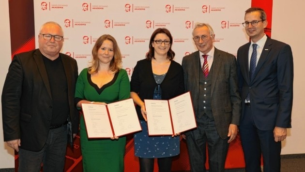 Teresa Spari und Heike Reinthaller-Rindler (Bild: Christian Jauschowetz)