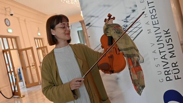 Die Finger der Musiker sollten warm sein - und auch die Instrumente brauchen eine konstante Temperatur. (Bild: EVELYN HRONEK)