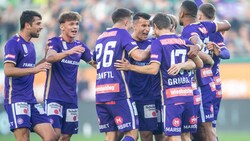 Austria Wien jubelt (Bild: GEPA)