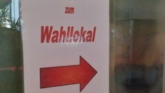 Eine Bombe im Wahllokal? Im Salzburger Stadtteil Aigen musste am Sonntag die Polizei ausrücken. Ein Mann hatte ein verdächtiges Paket zur Volksschule gebracht. (Bild: Huber Patrick)