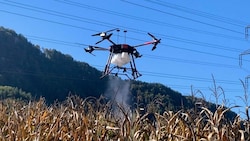 Die Drohnen sind auch schon in der Land- und Forstwirtschaft im praktischen Einsatz. (Bild: Wassermann Kerstin)