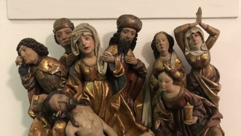 Pietà und Figurengruppe eines Alten Meisters (Bild: Zoe Goldstein)