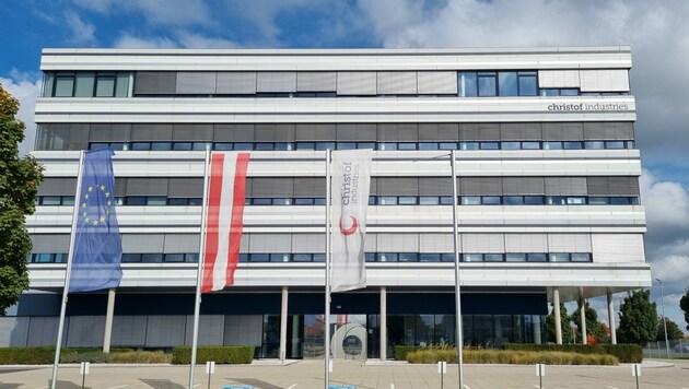 Der Firmensitz der Christof Industries Austria GmbH in Wels. (Bild: Gerhard Wenzel)