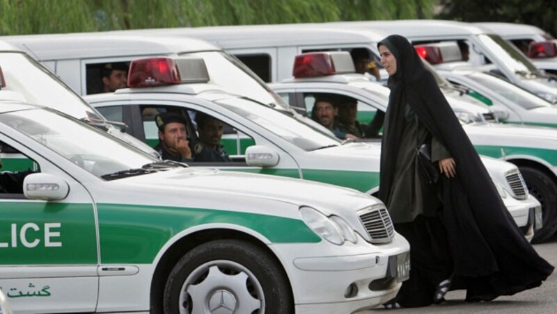 Sittenpolizistin im Iran (Archivbild) (Bild: AFP)