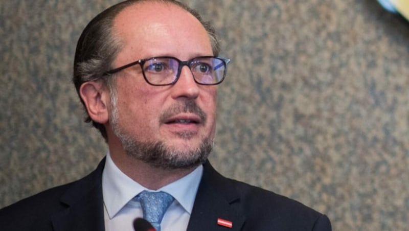 Über den Termin bei Außenminister Alexander Schallenberg gehen die Meinungen zwischen Wien und Budapest auseinander. (Bild: APA/BMEIA/MICHAEL GRUBER)