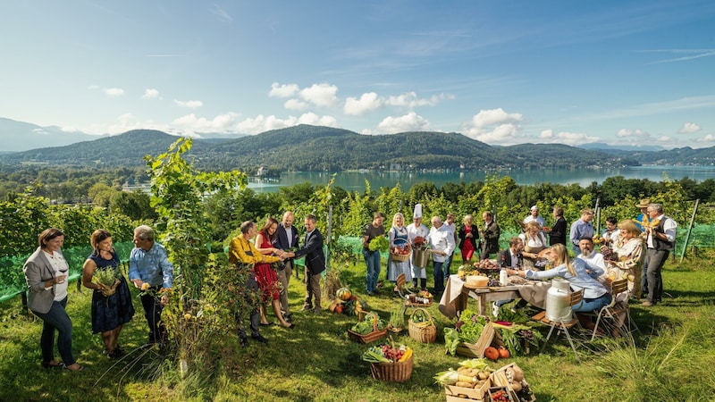 Slow food and quality-conscious eating also exist in vineyards. Sustainability counts. (Bild: Martin Steinthaler | tinefoto.co)