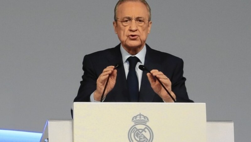 Florentino Perez (Bild: EPA/ALVARADO)