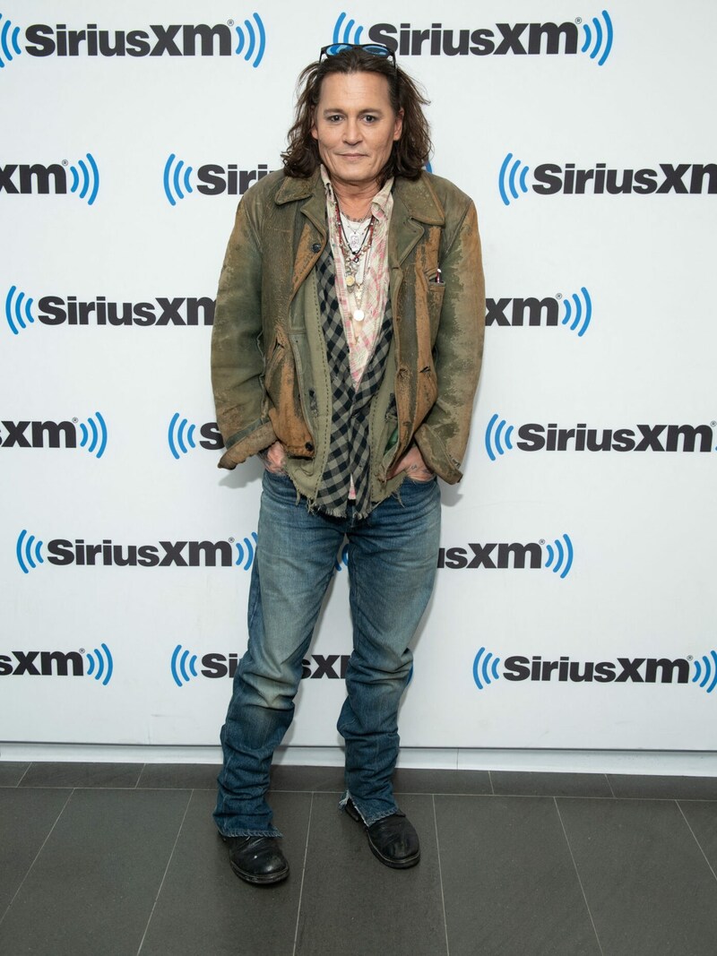 Johnny Depp beim „SiriusXM‘s Town Hall“ in New York (Bild: APA/Noam Galai/Getty Images for SiriusXM/AFP)