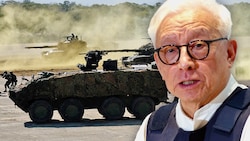 Robert Tsao will Millionen Zivilisten im Umgang mit der Waffe schulen lassen und Taiwan mit einer Drohnen-Armada auf eine Invasion vorbereiten. (Bild: APA/AFP/Sam Yeh Krone KREATIV,)