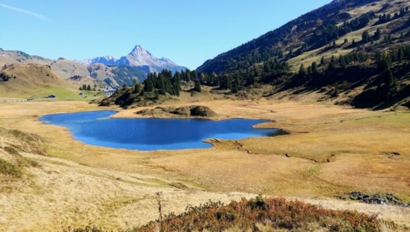 Der Kalbelesee - Ausgangspunkt für diese leichte, aber wunderschöne Wanderung. (Bild: Bergauer )