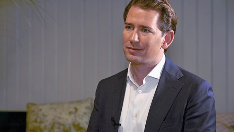 Sebastian Kurz sprach im Interview mit krone.at über die Zeit nach seiner Polit-Karriere und darüber, was von ihm als Politiker bleibt. (Bild: krone.tv)