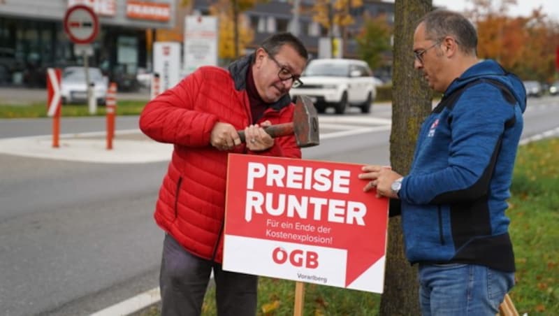 Der ÖGB Vorarlberg sieht Handlungsbedarf! (Bild: ögb vorarlberg)