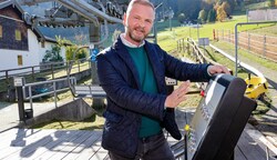 Zinkenlifte-Geschäftsführer Andreas Klimitsch stoppt im Winter an zwei Tagen den Betrieb (Bild: Tschepp Markus)