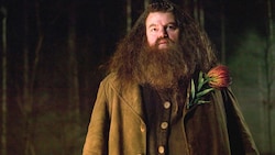 Einem großen Publikum bekannt wurde Coltrane als Wildhüter Rubeus Hagrid in den Harry-Potter-Filmen. (Bild: WARNER BROS & J K ROWLING &# / Mary Evans / picturedesk.com)