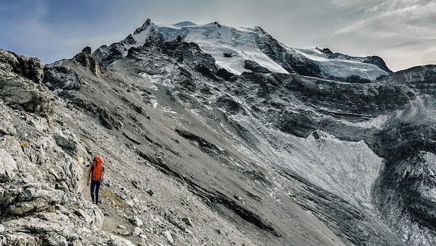 Der Ortler ist mit einer Höhe von 3905 Metern der höchste Berg Südtirols (Symbolbild) (Bild: Wallner Hannes (Archivbild))