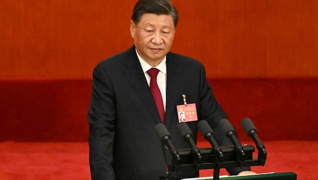 Chinas Staatschef Xi Jinping (Bild: AFP)
