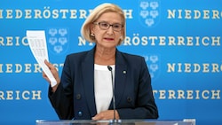 Landeshauptfrau Mikl-Leitner wird Einflussnahme auf den ORF vorgeworfen. (Bild: NLK Filzwieser)