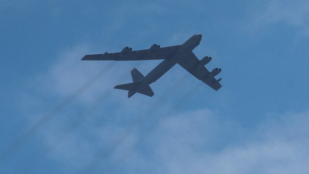 Ein B-52 Bomber der US Air Force (Bild: AFP)