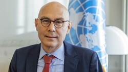 Der Österreicher Volker Türk hat sein Amt als UNO-Hochkommissar für Menschenrechte angetreten. (Bild: APA/KEYSTONE/SALVATORE DI NOLFI)