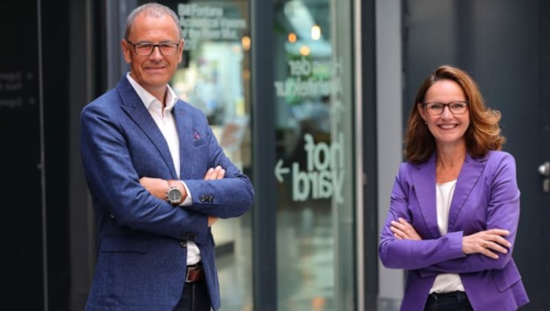 Wolfgang Muchitsch und Alexia Getzinger (Bild: Universalmuseum Joanneum/J. J. Kucek)