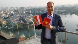 Jürgen Roth sieht als Chef der eFuel Alliance in Vietnam großes Potenzial für synthetischen Treibstoff auf Wasserstoffbasis. Die Technologie dazu wurde in Graz entwickelt, jetzt geht es an die Massenproduktion (Bild: Christian Jauschowetz)