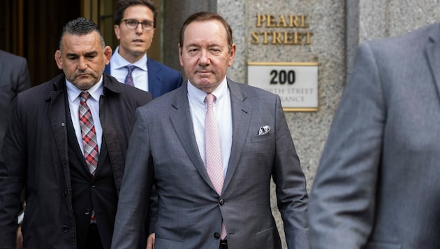 Kevin Spacey steht in New York erneut vor Gericht. (Bild: AP)