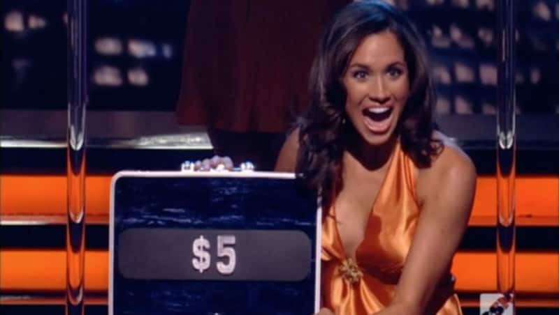 Meghan Markle arbeitete von 2006 bis 2007 bei der US-Show „Deal or No Deal“ und trug dabei knappe Satinkleider. (Bild: www.PPS.at)