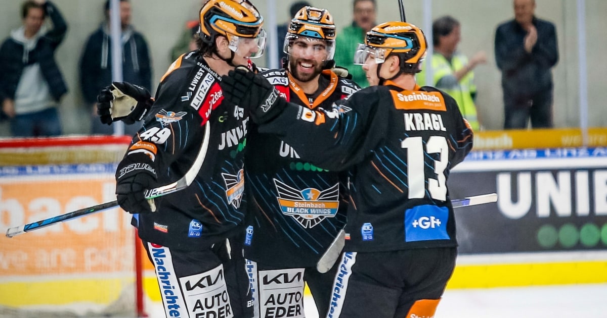 Ice Hockey League – Black Wings Linz win the Schlager against Innsbruck