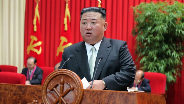 Nordkoreas Machthaber Kim Jong Un (Bild: AFP)