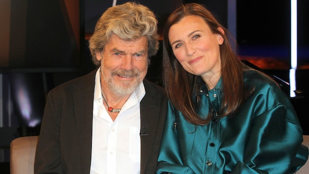 Reinhold Messner mit Ehefrau Diane (Bild: Hein Hartmann / Action Press / picturedesk.com)