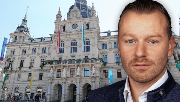 Michael Winter will neuer FPÖ-Graz-Chef werden (Bild: Christian Jauschowetz, Stadt Graz/Fischer Krone KREATIV,)
