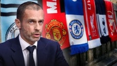 UEFA boss Aleksander Ceferin (Bild: AP, AFP)