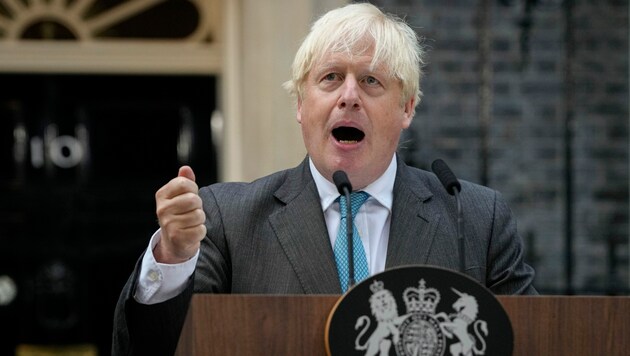 Es gibt Spekulationen darüber, dass sich der ehemalige britische Premierminister Boris Johnson um eine Rückkehr bewerben könnte. (Bild: The Associated Press)
