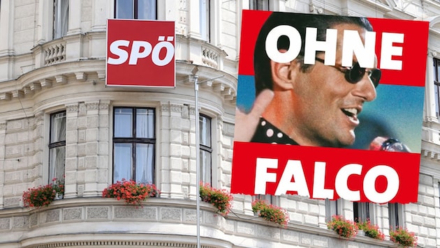 Neue SPÖ-Kampagne: „Ohne Rot wäre es nicht Österreich“. (Bild: Krone KREATIV, APA, Screenshot/SPÖ)