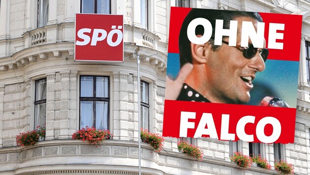 Neue SPÖ-Kampagne: „Ohne Rot wäre es nicht Österreich“. (Bild: Krone KREATIV, APA, Screenshot/SPÖ)