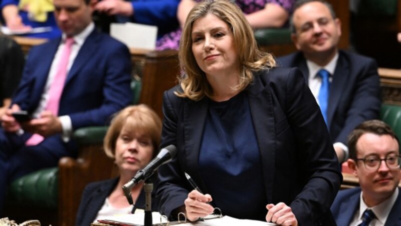 Penny Mordaunt bekundete ebenfalls Interesse am Amt des Premiers. (Bild: APA/AFP/UK PARLIAMENT/JESSICA TAYLOR)