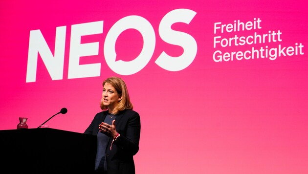 NEOS-Chefin Beate Meinl-Reisinger (Bild: NEOS/Fabian Boehm)