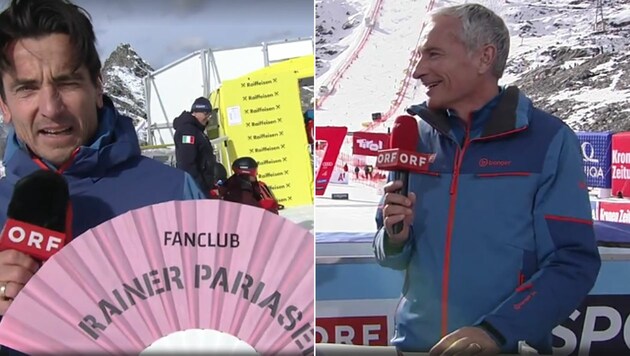 Andi Felber (li.), Rainer Pariasek (Bild: Screenshot tvthek.orf.at)