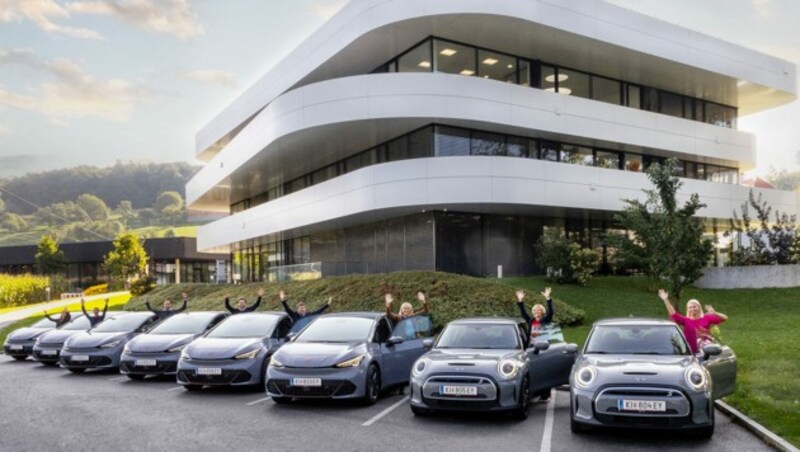 Aufgrund großen Anklangs wird Kunststoffverarbeiter Greiner seine Firmen-E- Auto-Aktion ausweiten. (Bild: Greiner AG/Christian Huber Fotografie)