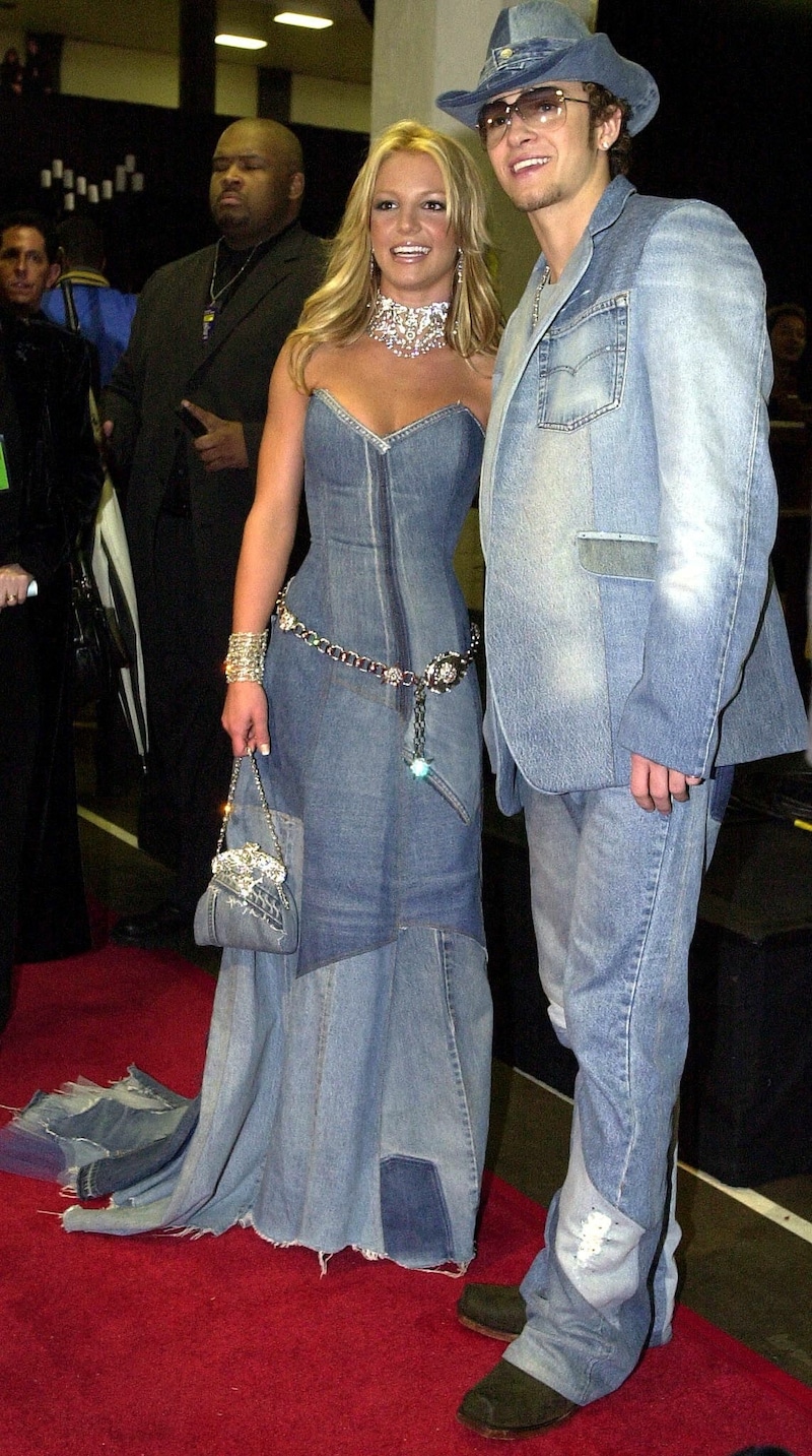 Britney Spears und Justin Timberlake bei den American Music Awards im Jahr 2001 (Bild: AFP)