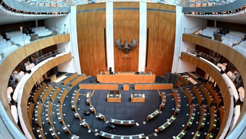 Bei der Sanierung des Parlaments sind die Linzer mit ihrer Software mit an Bord. (Bild: ROLAND SCHLAGER / APA / picturedesk.com)