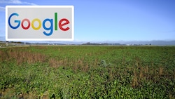Ackerflächen dominieren aktuell das Betriebsbaugebiet. Die Google-Flächen in Kronstorf-Hargelsberg werden derzeit von Landwirten bewirtschaftet. (Bild: Markus Wenzel Google Krone KREATIV,)