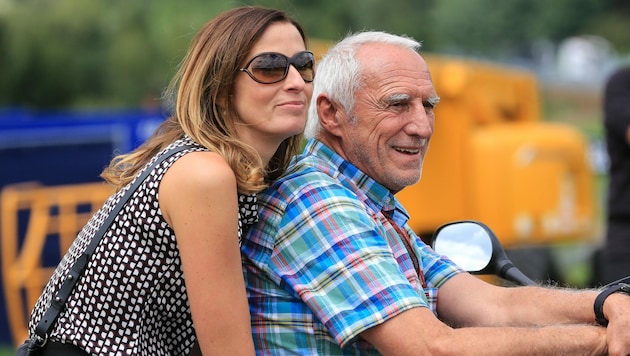 Dietrich Mateschitz and Marion Feichtner (Bild: Sport Moments / dpa Picture Alliance / picturedesk.com)