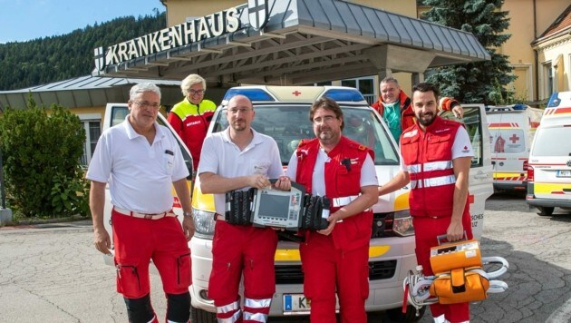 Das Team besteht aus 18 Notärzten und 20 Notfallsanitätern. (Bild: Krankenhaus des Deutschen Ordens Friesach)
