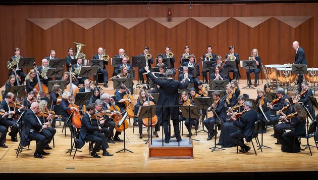 Das Bruckner Orchester beim Auftritt im Seoul Arts Center. (Bild: zvg)